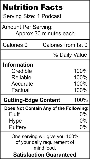 Podcast Natural Facts Panel